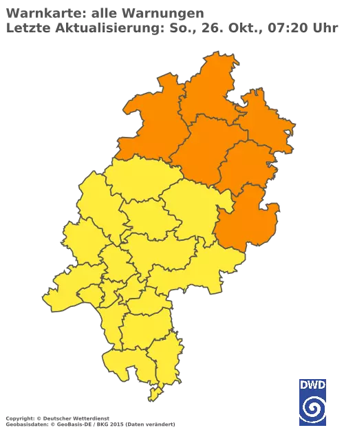 Aktuelle Wetterwarnungen für %region%