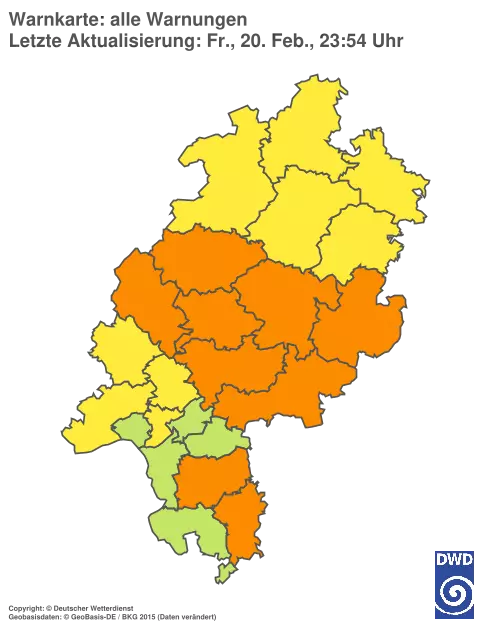 Aktuelle Wetterwarnungen für %region%