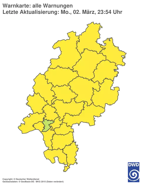 Aktuelle Wetterwarnungen für %region%