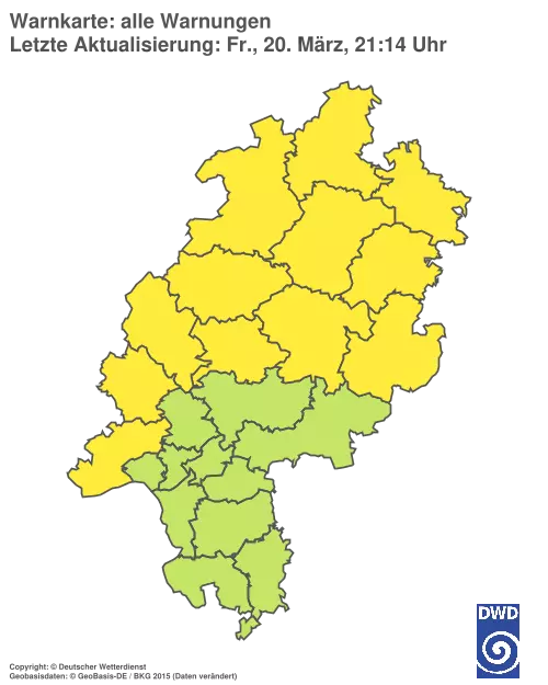 Aktuelle Wetterwarnungen für %region%