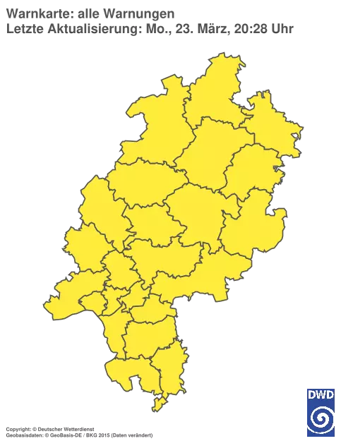 Aktuelle Wetterwarnungen für %region%