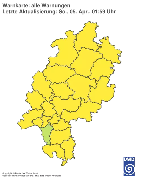 Aktuelle Wetterwarnungen für %region%
