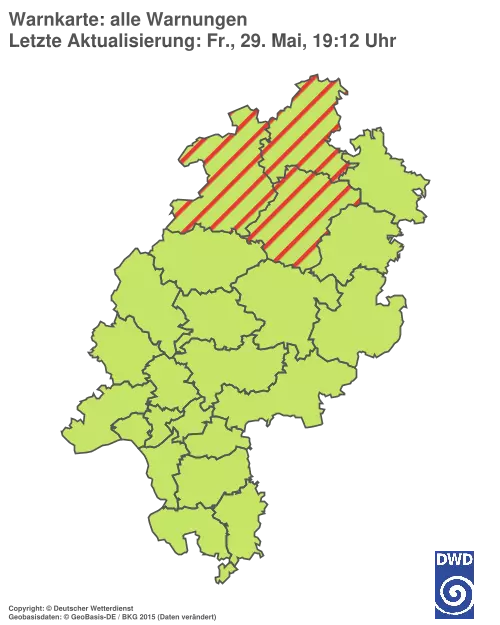 Aktuelle Wetterwarnungen für %region%