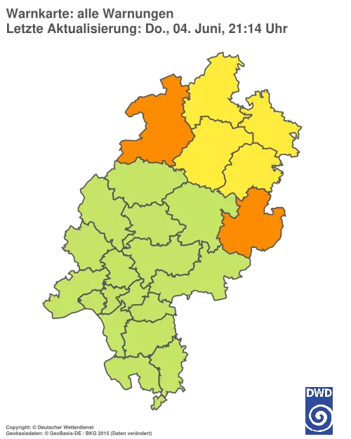 Aktuelle Wetterwarnungen für %region%