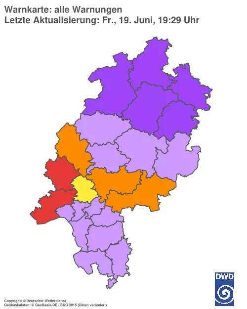 Aktuelle Wetterwarnungen für %region%
