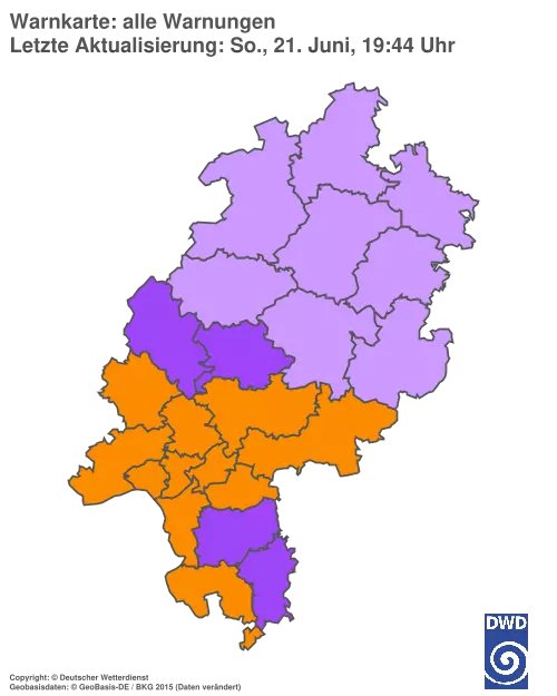 Aktuelle Wetterwarnungen für %region%
